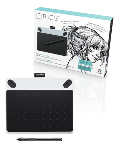 Tableta Wacom Intuos Draw Ctl-490 White