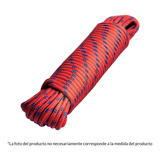 Piola De Nylon De 6 Mm X 30 M Multicolor, Fiero 47814 Color Rojo