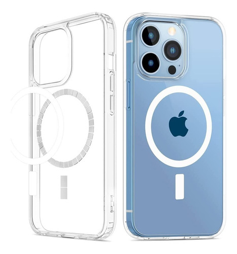 Funda Magsafe Carcasa Transparente Para iPhone 13 Pro Max