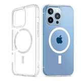 Funda Magsafe Carcasa Transparente Para iPhone 13 Pro Max