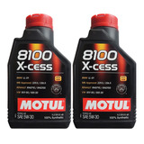 Aceite Auto  Motor 5w30 Sintético 100% Motul X-cess 2 Litros