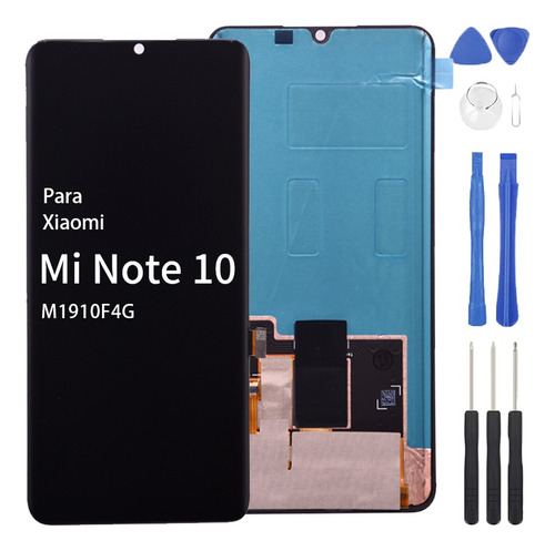 Pantalla Touch Oled Para Xiaomi Mi Note10/10 Pro/10 Lite