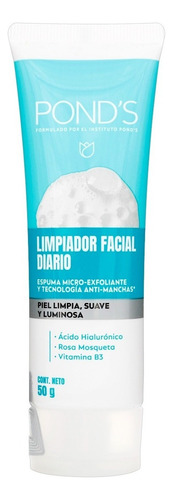 Limpiador Facial Diario Ponds Con Ácid - g a $21900