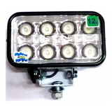 Luz Faro Auxiliar 8 Led Alta Potencia Para Auto Universal