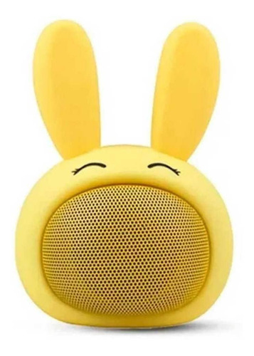 Mini Caixa De Som Portátil Kid Elsys Bluetooth Amarelo 3h 3w
