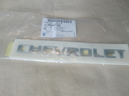 Emblema Letras Chevrolet De Aveo,optra,spark,cruze Original Foto 2