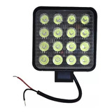 Par Faros Cuadrados 16 Hiper Leds 48w 4800lm 4x4 Jeep Atv 3