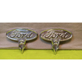 Insignias Laterales Ford Pick Up 1935/36 Usada Impecables !!