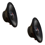 Kit Par Alto Falante Woofer 10 Polegadas 100 Watts Rms