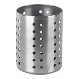 Porta Talheres Utensílios De Cozinha Aço Inox Resistente