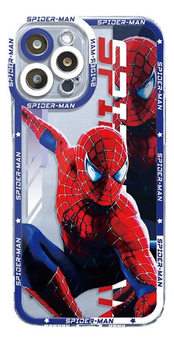 Funda Marvel Superhero Para iPhone 11, 12, 14, 15, 13, Bumpe