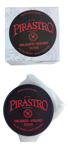 Brea Para Violin, Pirastro Obligato, Nueva.