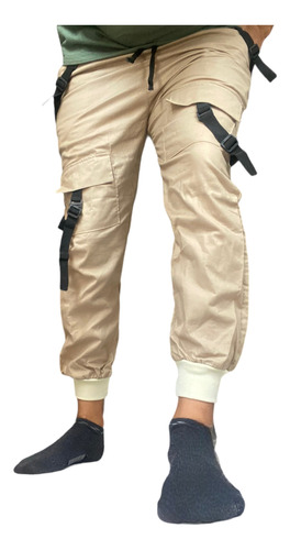 Jogger Pantalon Dril Informal Camuflado Cargo Estilo Casual