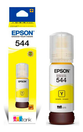 Tinta Epson Original T504y Amarillo L4150 L4160 L6161 L6171 