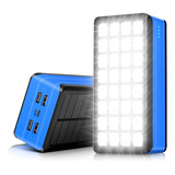 Cargador Solar 60000 Mah Portatil Con 32 Luces Led - A