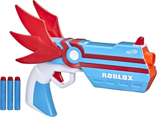 Pistola Nerf Roblox Con Dardos Mm2