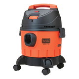 Aspiradora De Tacho Black+decker Bdwd10 10l  Naranja Y Negra