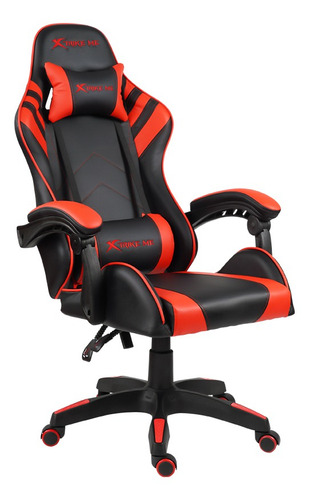 Silla De Escritorio Xtrike Me Gc-904 Gamer Negra/rojo 