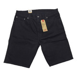 Short Levis Mod 505 Regular Talla 36 Mezclilla Rigida Hombre