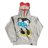 Poleron Con Capucha Minnie Mouse Talla 8  - Disney