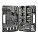 Pack De 109 Brocas Y Puntas De Destornillador Black+decker