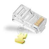 Ficha Rj45 Para Armar Cable Red Internet Utp Cat5e Pack 100