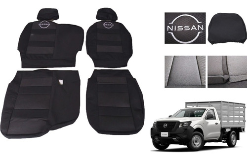 Cubreasientos Nissan Np300 Estaquitas 2023