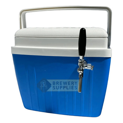 Chopera A Hielo 1 Canilla Cerveza Serpentina Conservadora Color Azul | Envío gratis