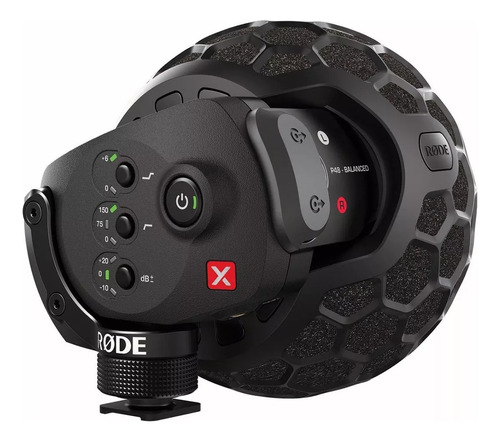 Microfone De Câmera Stereo Videomic X Vermelho