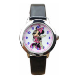 Reloj Minnie Mouse Para Niñitas Diseño Cuerpo Entero