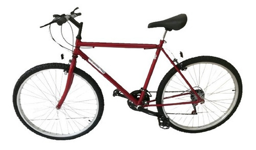 Bicicleta Mtb Rodado 26 Color Rojo