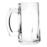 24 Tarro Cervecero 420 Ml Vaso Cerveza Vidrio Grueso 24 Pzas Color Transparente