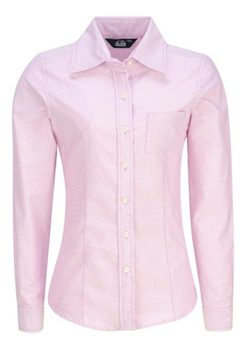 Blusa Manga Larga Oxford Marca Dacache 