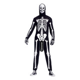 Disfraz De Adulto Esqueleto Humor Halloween Skeleboner Caballero