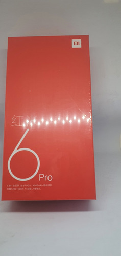 Xiaomi Redmi 6 Pró 64gb 4ram Novo De Lacrado Em 10x S/juros 