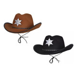 Sombrero Sheriff Estrella Vaquero Cowboy Texas Roundup