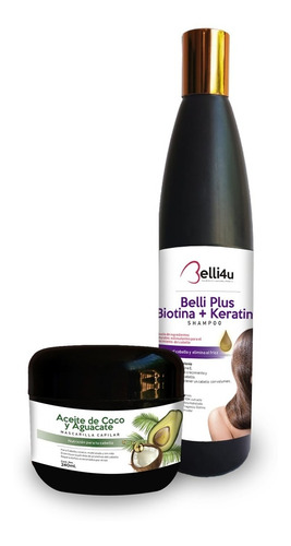 Paquete Mascarilla Capilar & Shampoo | Belli Plus