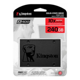 Disco Ssd Kingston A400 240gb Sata Interno 7mm Fact A B