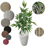 Bambu Planta Artificial Permanente + Vaso Decorativo