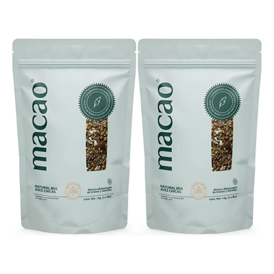 Natural Mix Aves Chicas Mixtura Balanceada, 2 Bolsas 1kg | Meses sin interés