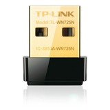 Adaptador Wifi Usb 150 Mbps Tp Link Tl Wn725n