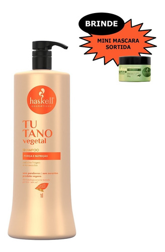 Haskell Tutano Shampoo 1l + Brinde