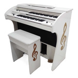 Órgão Musical Lumiere Alpha 3 Branco