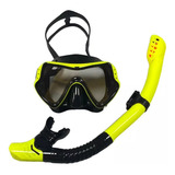 Set De Máscaras Profesionales De Buceo Con Forma De Huevo Am