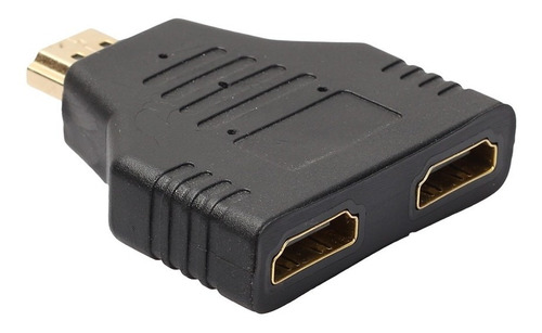 Adaptador Doble Hdmi Tipo Splitter 2 Hembra A 1 Macho