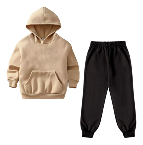Conjunto Infantil Moletom Agasalho Blusa De Frio Calça 2-16