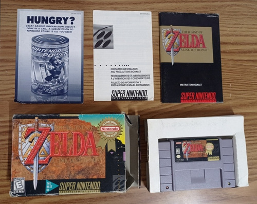 Zelda A Link To The Past Super Nintendo (snes) Original