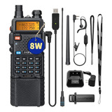 Baofeng Uv-5r 8w Power Ham Radio Vhfuhf Radio Portátil De Do