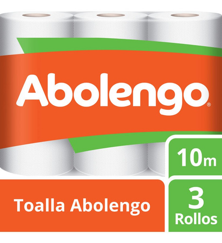 Toalla  De Papel Abolengo 3*10mt(2 Unidad)-super