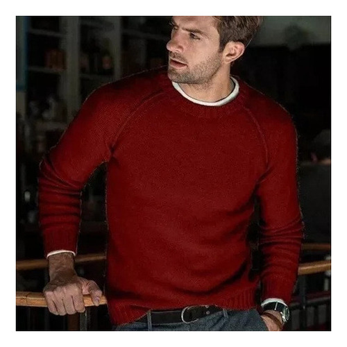Men's Sweater Autumn And Winter Simple New Casual,a
